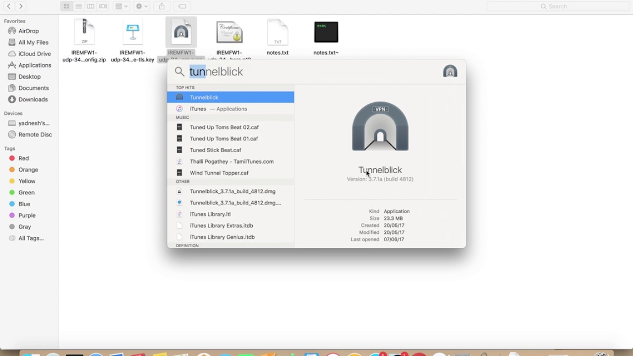 Mac install openvpn client